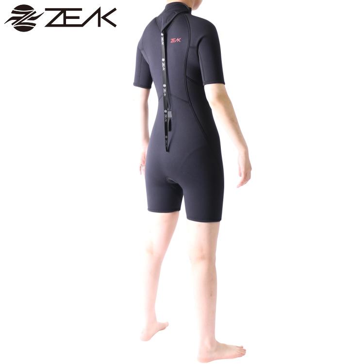 ZEAK(ジーク) ウェットスーツ 女性用 レディース スプリング ウエット