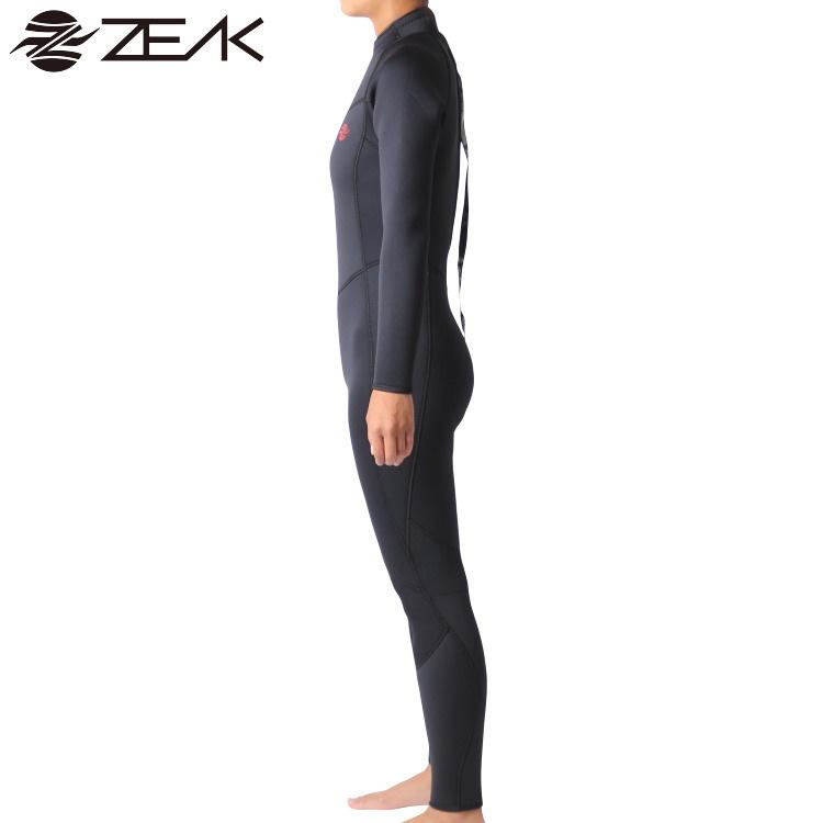 ZEAK(ジーク) ウェットスーツ レディース フルスーツ (5×3mm) ウエットスーツ サーフィン ウエットスーツ ZEAK WETSUITS｜zero1surf｜04