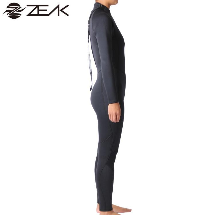 ZEAK(ジーク) ウェットスーツ レディース フルスーツ (5×3mm) ウエットスーツ サーフィン ウエットスーツ ZEAK WETSUITS｜zero1surf｜06