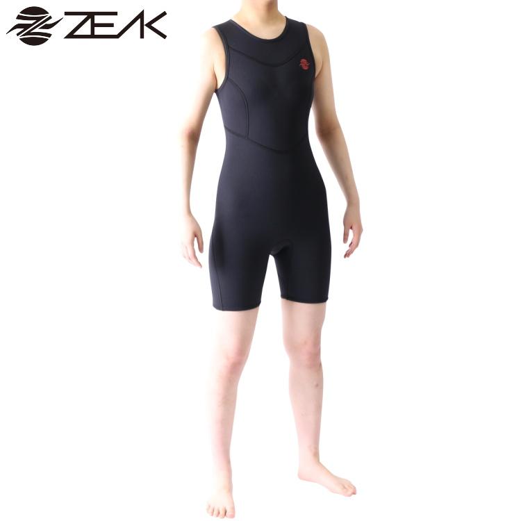 ZEAK(ジーク) ウェットスーツ 女性用 レディース ショートジョン ZEAK(ジーク) ウェットスーツ 女性用 レディース ショートジョン