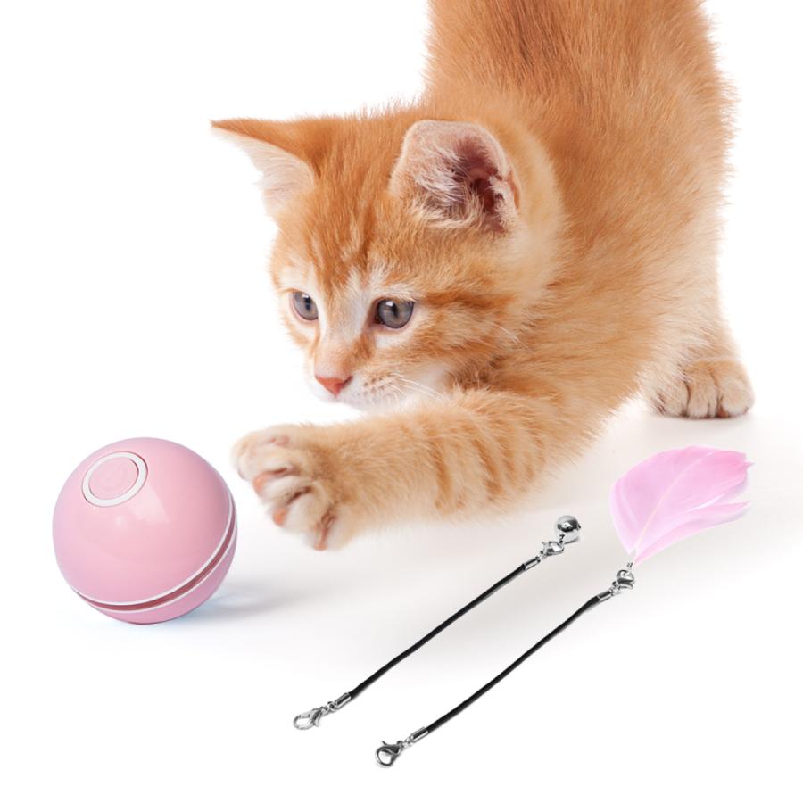 にちごろ 猫 おもちゃ 猫 ボール 猫じゃらし 電動 光るボール 自動回転 Usb充電 遊び ストレス解消 運動不足予防 猫おもちゃ 360 スマートころころボール Zerocero004 Zerocerostore 通販 Yahoo ショッピング