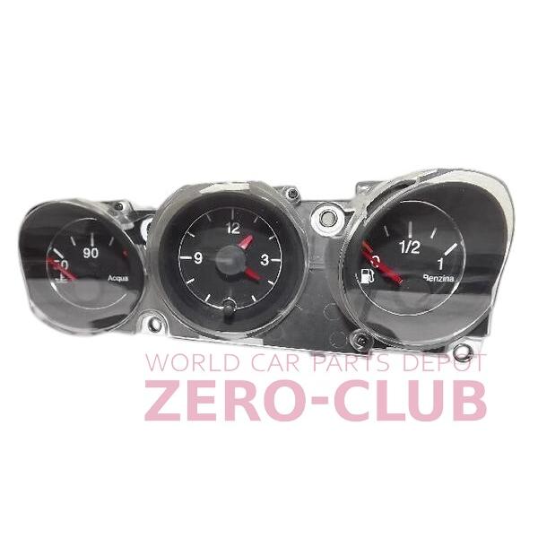 アルファロメオ156 932AXA 右H用 純正 3連メーター 水温 時計 燃料 白