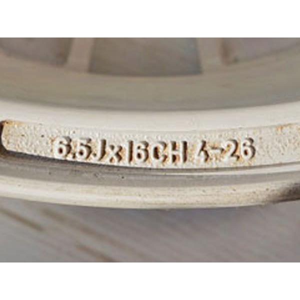 シトロエンC5等 純正 アルミホイール 6.5J-16 +26 4H-108 4本セット