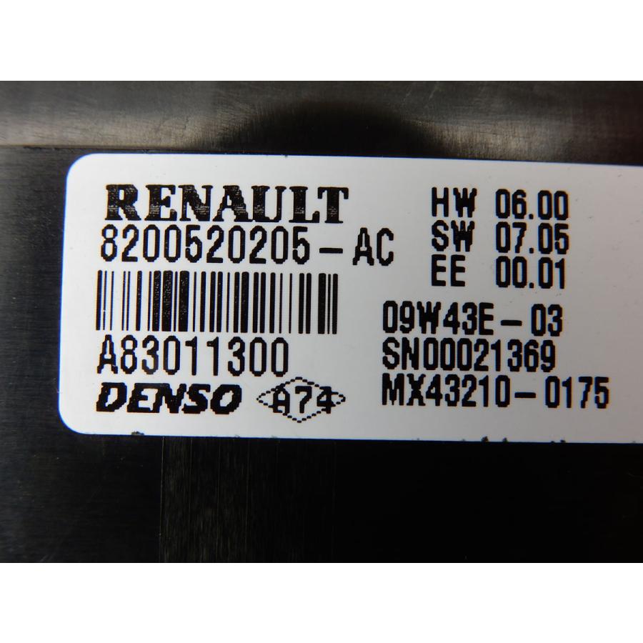 ルノーカングー2 KWK4M用 純正 ACコントロールユニット DENSO』【1775