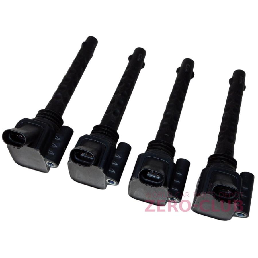 アバルト 595 NGK コイル 4個セット 新品未使用 ABARTH 595 312A3用 純正 ダイレクトコイル 4本セット BOSCH製 使用
