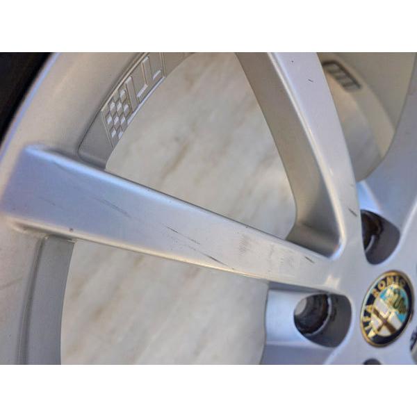 アルファロメオ156 147等 純正アルミ 7.0J-17 +40.5 5H-98 TI刻印