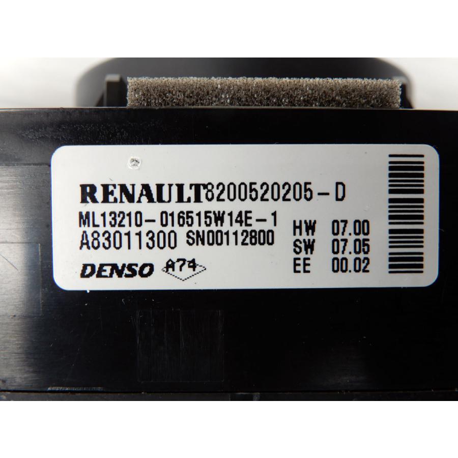 ルノーカングー2 KWK4M用 純正 ACコントロールユニット DENSO 使用 