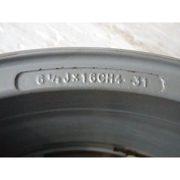 じぇい プジョー307等 純正 アルミホイール 6.5J-16 +31 4H-108 4本セット