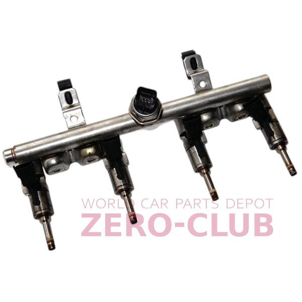 プジョー308 5FT用 純正 フューエルインジェクター 4本セット パイプ付