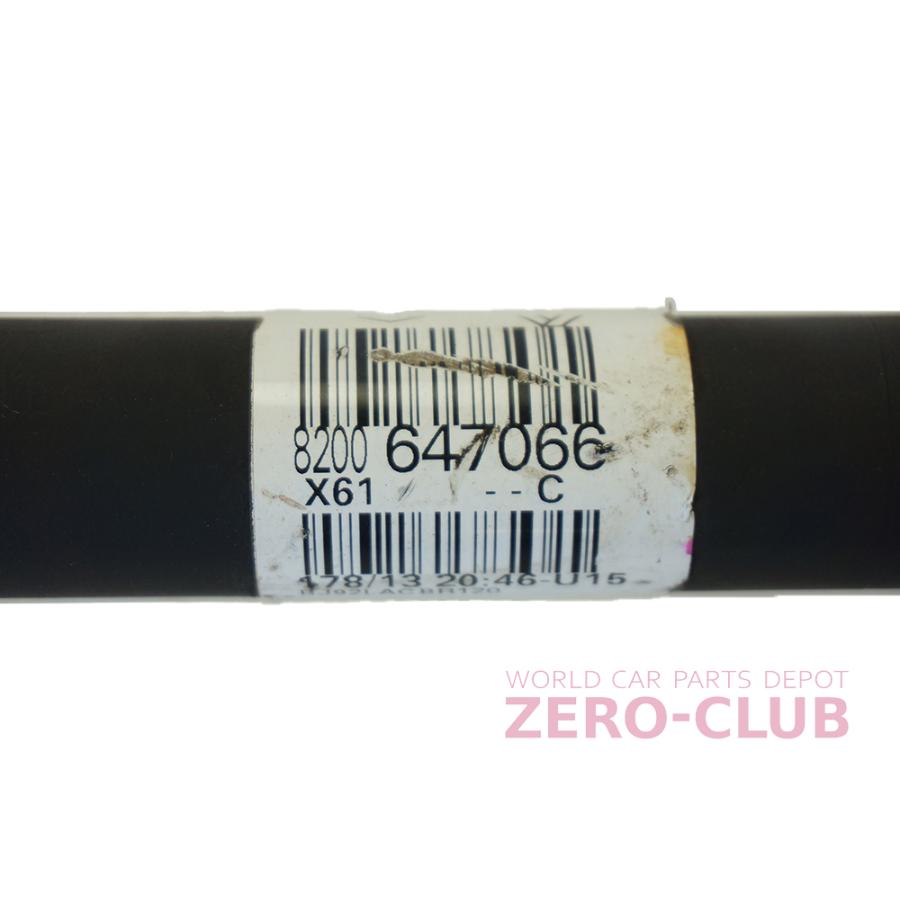 ルノー カングー2 KWK4M AT用/純正 フロントドライブシャフト 右側