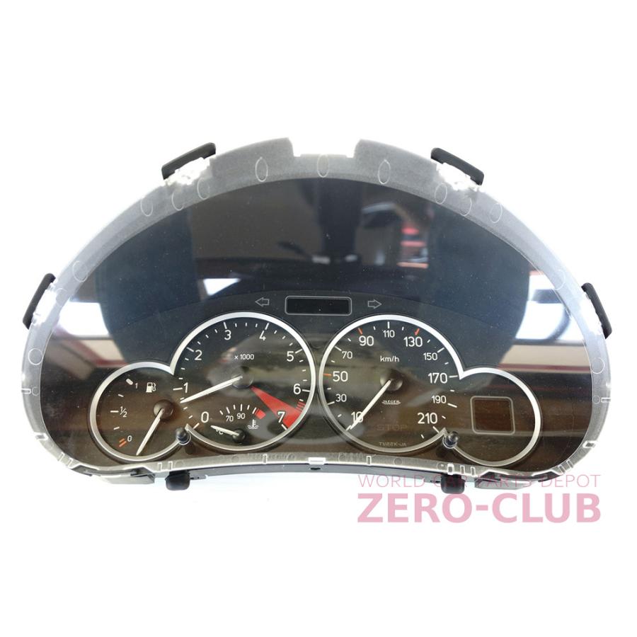 プジョー206 A206CC AT用/純正 スピードメーター 6106LP 9,620km