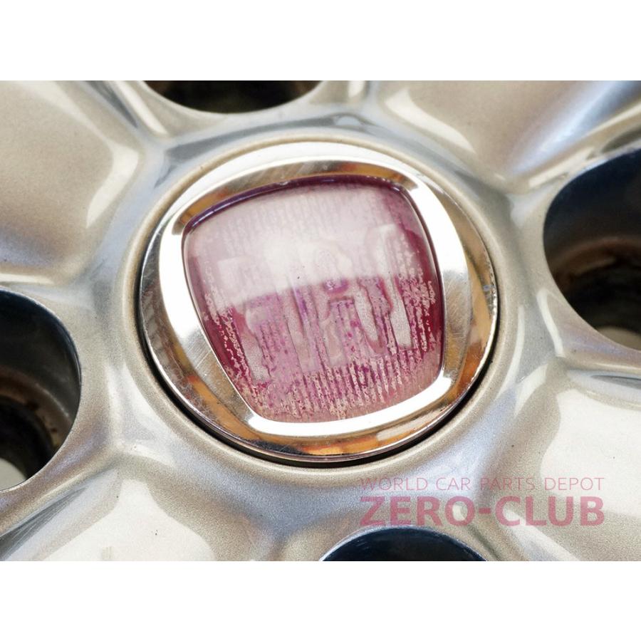 『FIAT プントエヴォ用/純正 アルミホイール 6.0J-15 +43 4H-100 ガンメタポリッシュ 185/65R15 4本 タイヤ付 ...