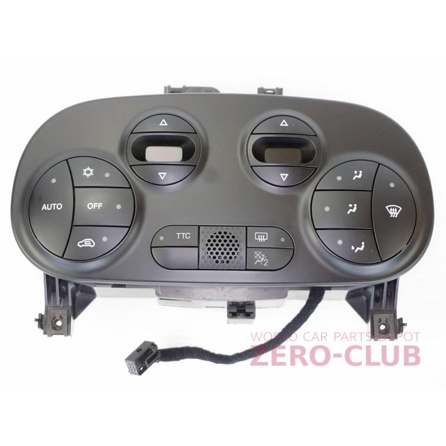 ABARTH 595 312142用/純正 ACコントロールユニット ブラック 735576409