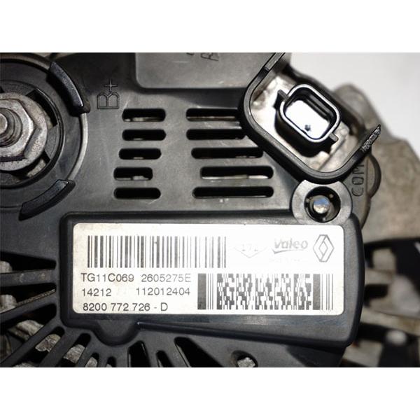 ルノーカングー2 K4M用 純正 オルタネーター Valeo 8200772726
