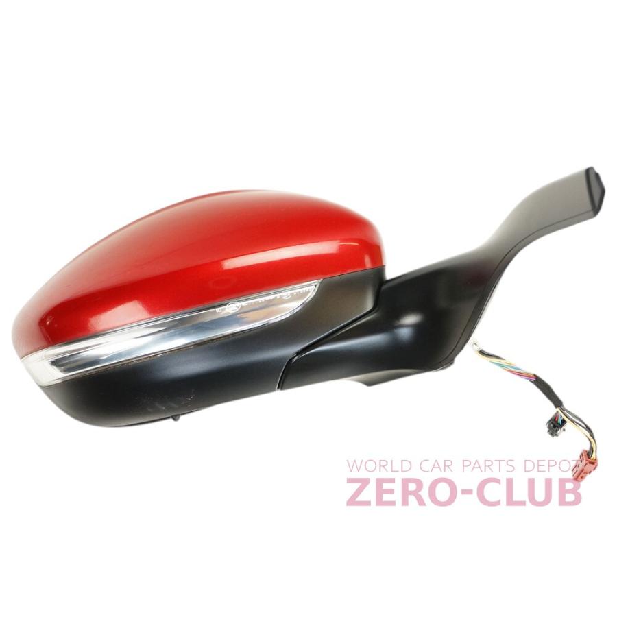 プジョー208 ドアミラー プジョー 208 A9系用/純正 ドアミラーASSY 右側 リオハレッド』【2538