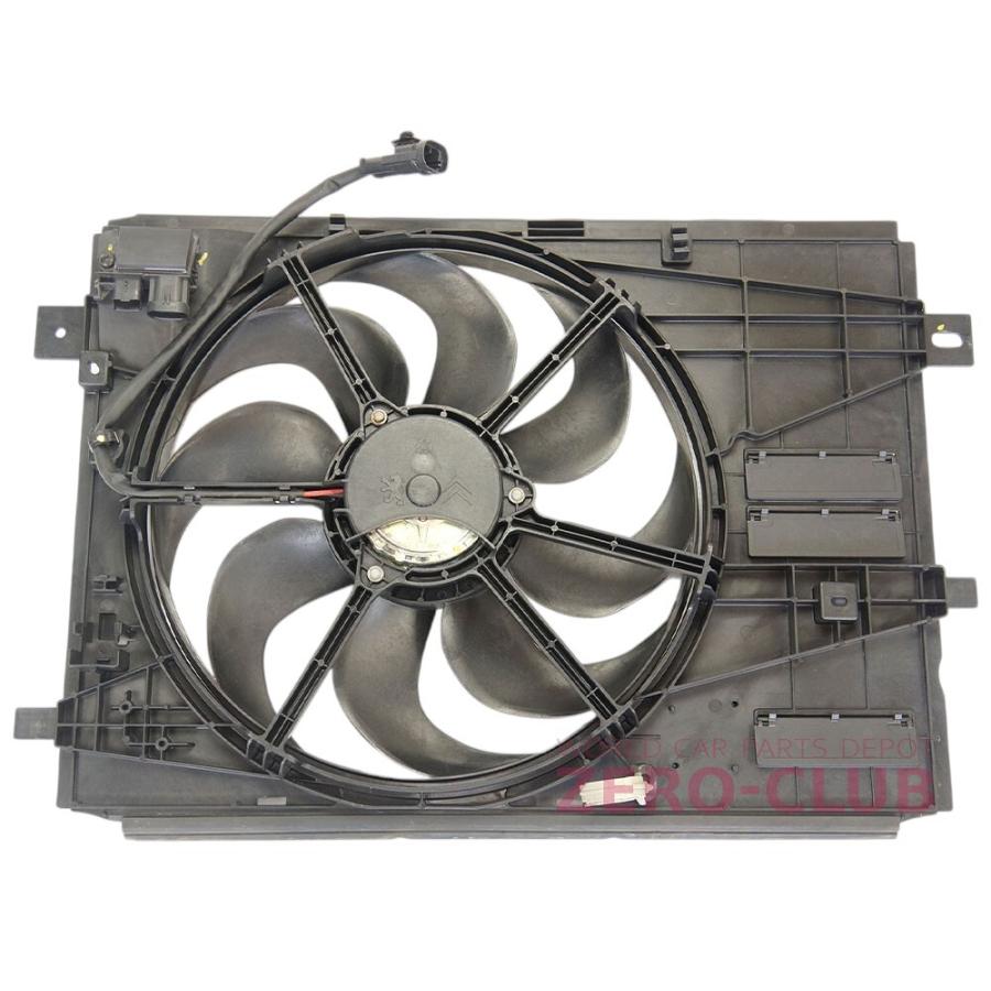 ぴーたん プジョー 308 T9WBH01 BH01用/純正 電動ファンAssy シュラウド
