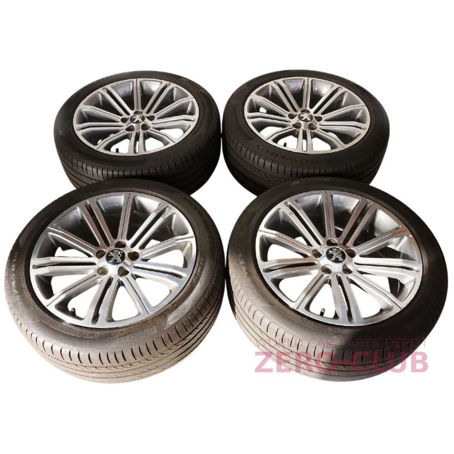 プジョー RCZ用/純正 アルミホイール 8.0J-18 +27 5H-108 235/45R18 4