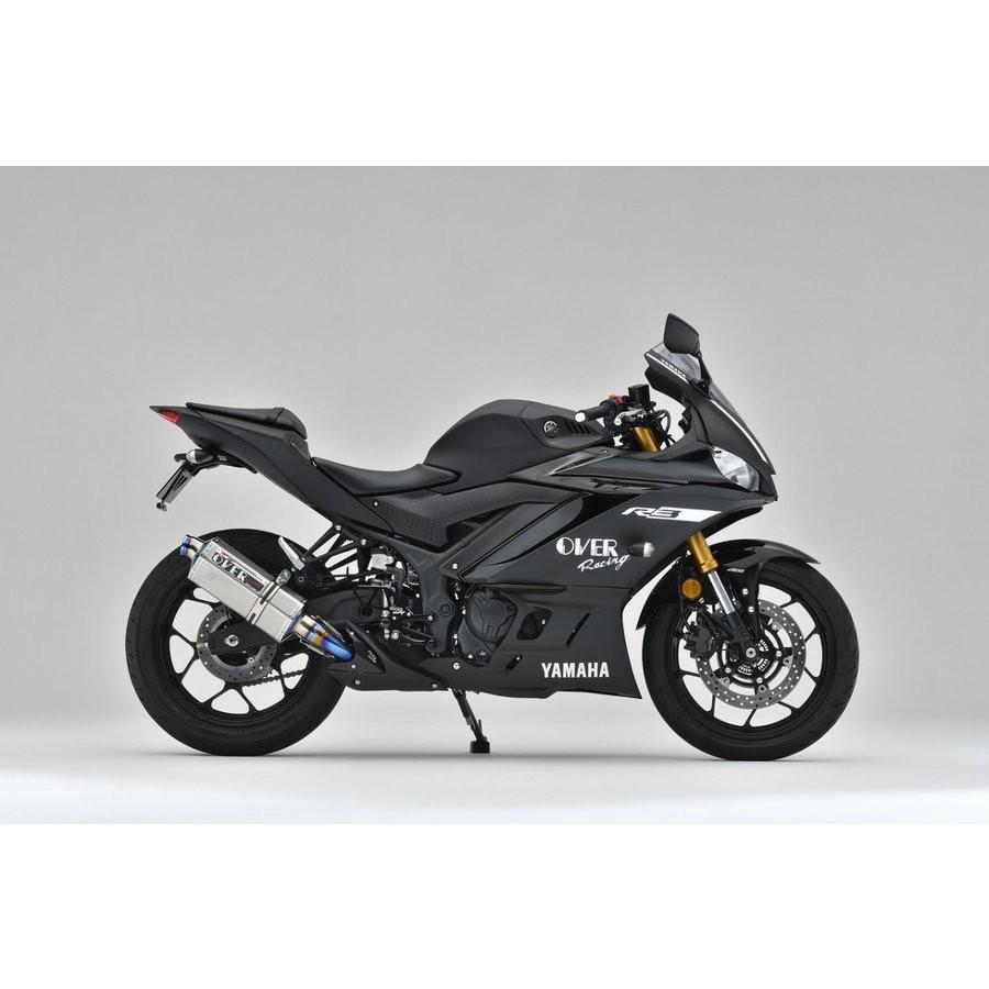 《送料込》 YZF-R3（19年） TT-Formula フルチタン スリップオンマフラー OVER（オーバーレーシング） 【ZYX9563976039】(34945円)