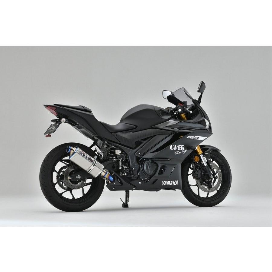 《送料込》 YZF-R3（19年） TT-Formula フルチタン スリップオンマフラー OVER（オーバーレーシング） 【ZYX9563976039】(34945円)
