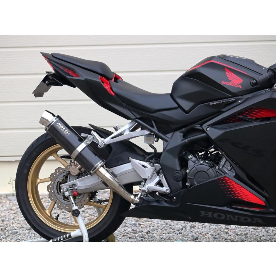 超人気 CBR250RR 20年 ラウンドタイプ スリップオンマフラー カーボン
