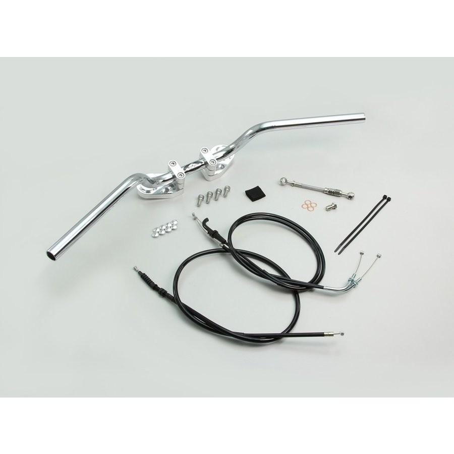 Ninja250（ニンジャ）ABS車 13〜15年 ヨーロピアン1型　バーハンドルキット HURRICANE（ハリケーン）