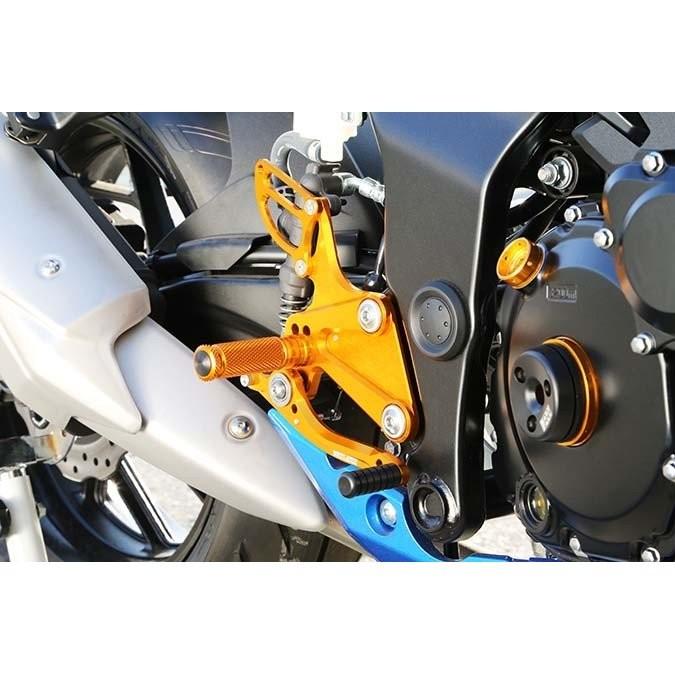 GSX-S750 バックステップキット ゴールド BABYFACE（ベビーフェイス