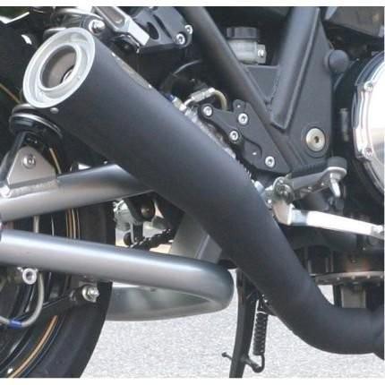 ZRX1200 DAEG（ダエグ） メガホンマフラー4-1SC 機械曲げステンレス