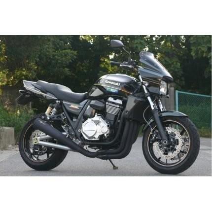 ZRX1200 DAEG（ダエグ） メガホンマフラー4-1SC 機械曲げステンレス