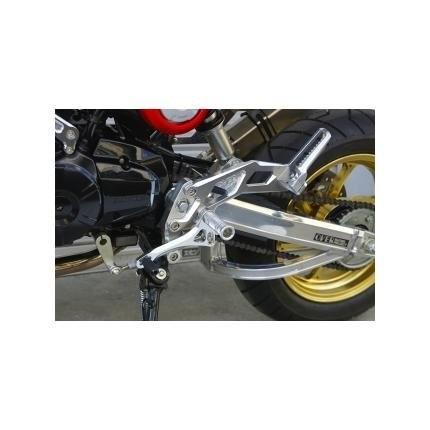 Grom グロム バックステップ 4ポジション タンデムステップ付き シルバー Over オーバーレーシング O9 51 22 11 バイク用品ゼロカスタムyahoo 店 通販 Yahoo ショッピング