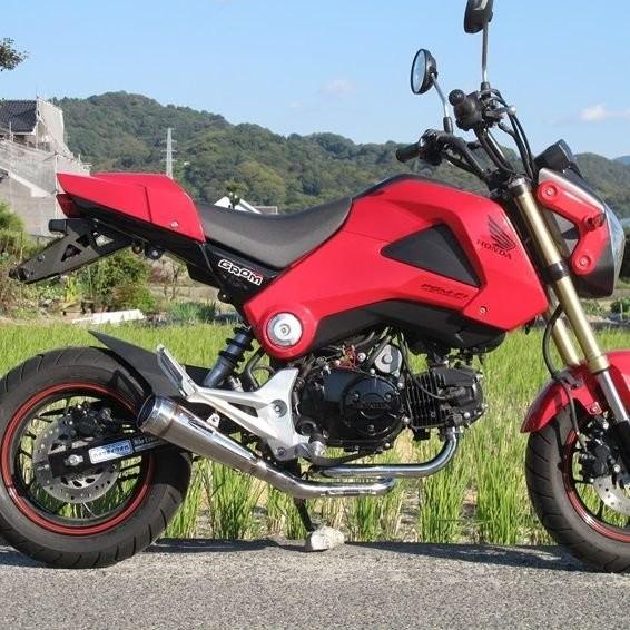 GROM（グロム）JC61 212トグロダウンマフラー Aタイプ（STDステップ用