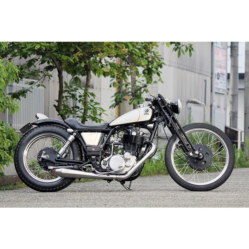 sr400 エキパイ カスタム ヤマハSR400 2 サビた純正エキパイを耐熱