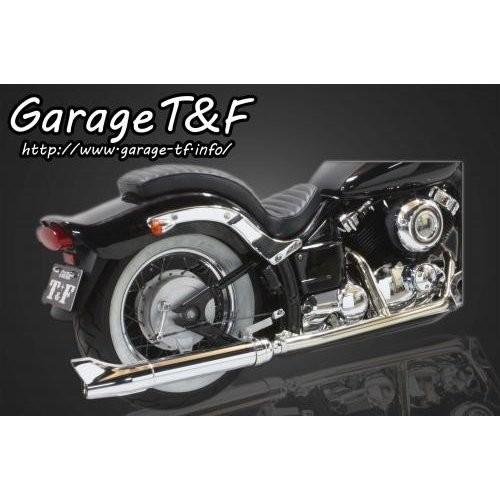 メーカー包装済 ドラッグスター400 クラシック キャブ仕様 2in1クラシックマフラー ステンレス タイプ3 ガレージt F 格安人気 Www Bpc Com Np