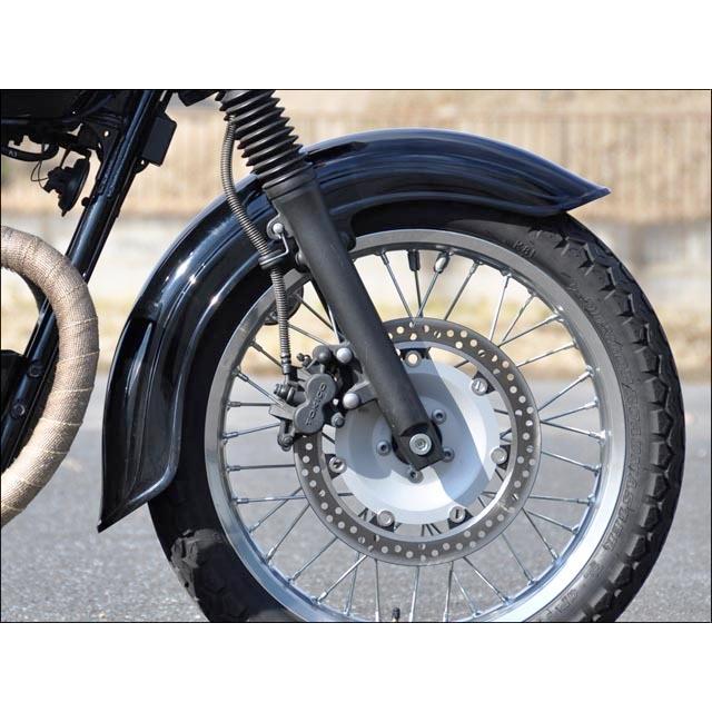 CHIC DESIGN CHIC DESIGN:シックデザイン クラシックフェンダー リア クラシックテールランプ(ルーカス小)付き カラー 通販 ルーカスLテール付き クラシックフェンダー リア ポーラホワイト CHIC DESIGN(シックデザイン) W650(99〜09年)