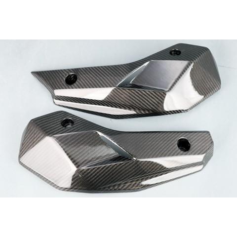 A Tech エーテック 開繊ドライカーボン 開繊ドライカーボン エンジンサイドカバー 車 バイク 自転車 Katana 刀 19年 A Tech エーテック クリア塗装済 純正タイプ