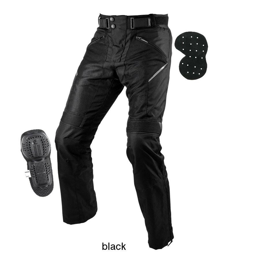 PK-743 プロテクトライディングメッシュパンツ ブラック LBサイズ コミネ（KOMINE）