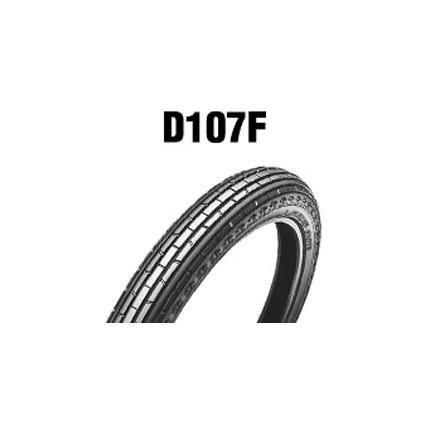 ダンロップタイヤ DUNLOP D107F 「かわいい～！」 セール特価 フロント 2.25-17 4PR WT 33L