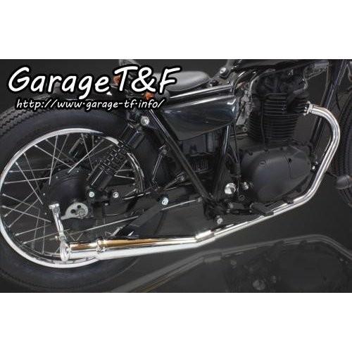 在庫有 250tr キャブ車 アップトランペットマフラー メッキ フルエキタイプ ステンレス ガレージt F 全日本送料無料 Lgs Unidad22 Com