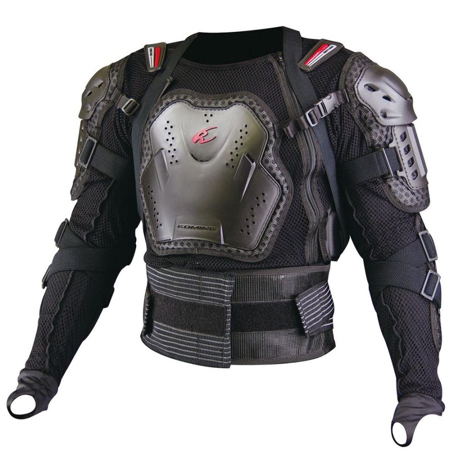 25％OFF SK-676 フルアーマード ボディジャケット ブラック 2XL 8