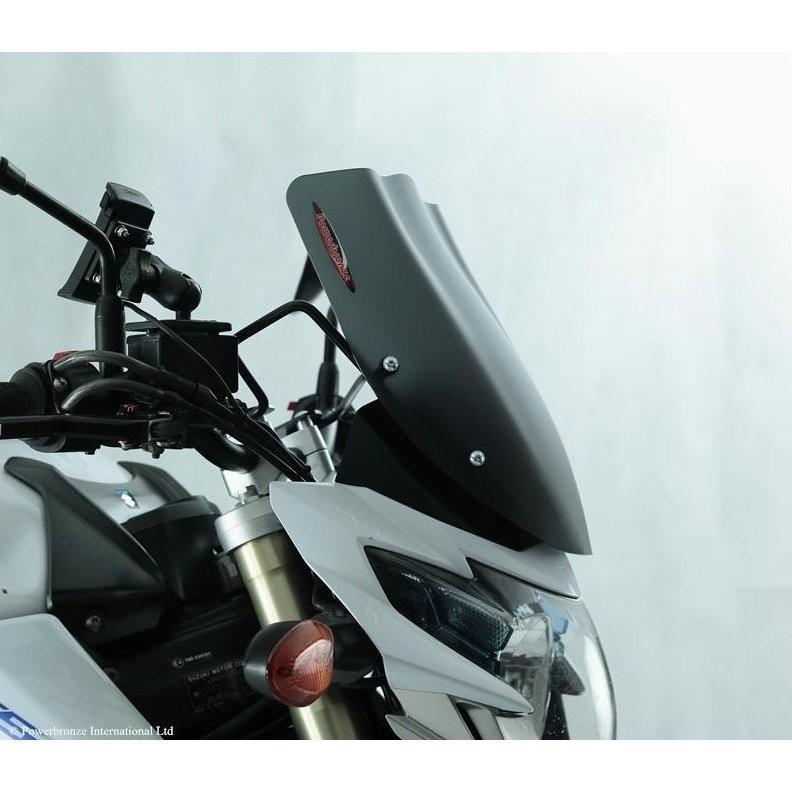 GSR750（11年〜） ネイキッド・スクリーン ダークスモーク 330mm UP