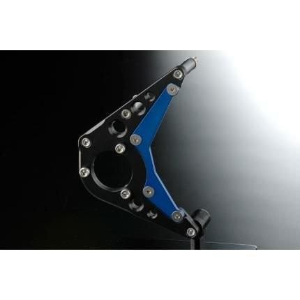 クラッチレリーズプレートKIT ブラック/ブルー NITRO RACING（ナイトロ