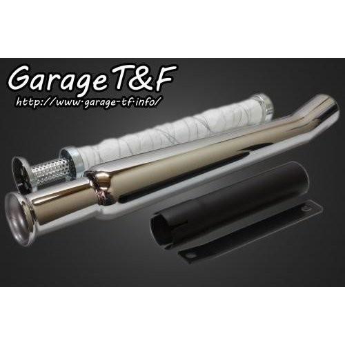 グラストラッカー（前期） トランペットマフラー（アップ）メッキ（スリップオン） ガレージT＆F グラストラッカー フレーム番号 NJ47A →前期用で取り付け可 前期 　