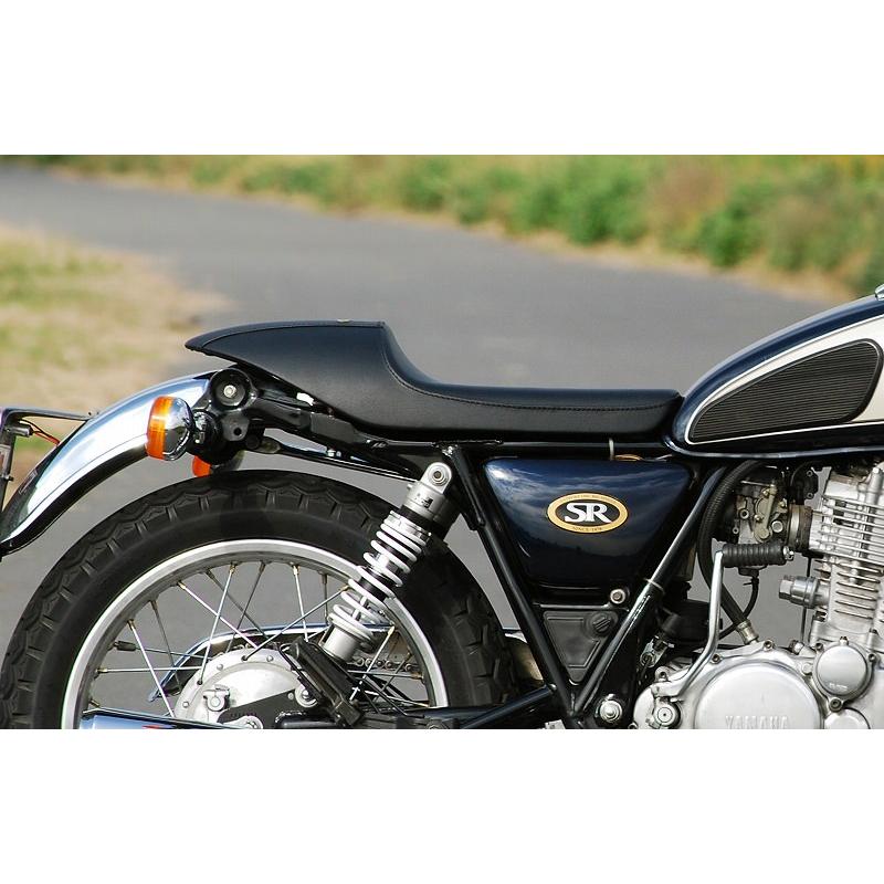 k＆h eggs シート 黒　SR400 k＆h eggs シート 黒 SR400 ナローシート 〜09SR400⁄500｜K＆H