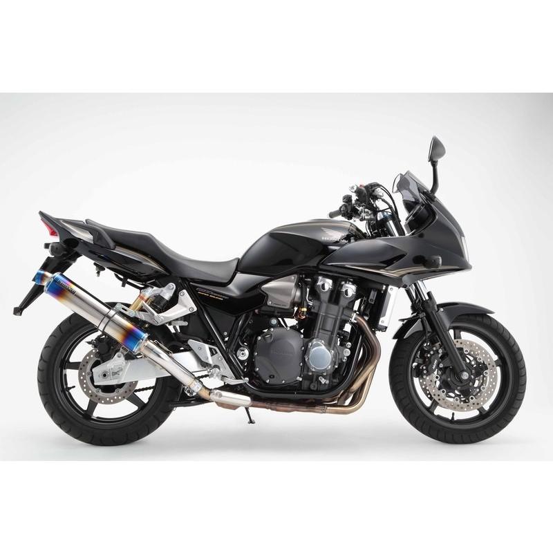 CB1300SF 2008年〜 R-EVOヒートチタン スリップオンマフラー 政府認証 BMS-R(ビームス)|バイク用品・パーツのゼロカスタム|02
