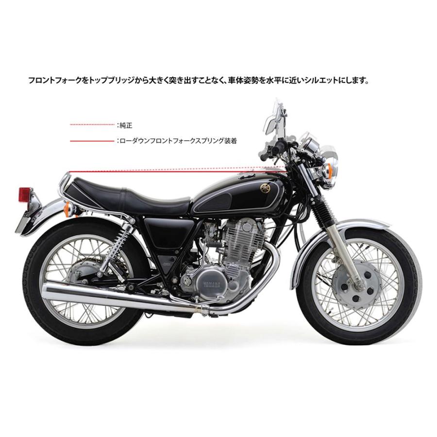 63%OFF!】 デイトナ ローダウンフロントフォークスプリング SR400 500