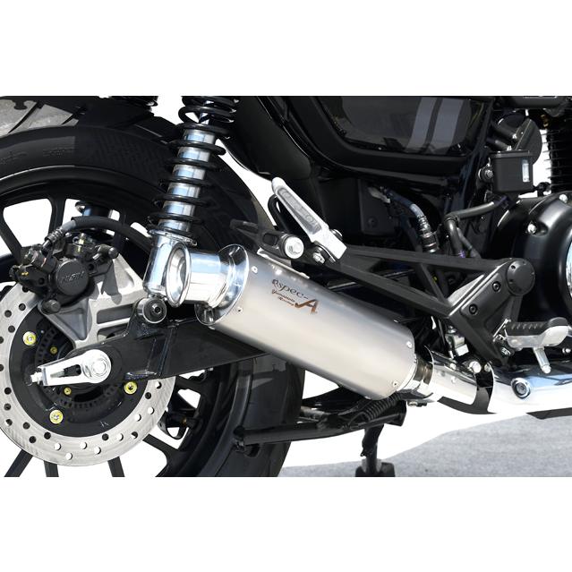 GB350 スリップオンマフラー チタン YAMAMOTO RACING（ヤマモト