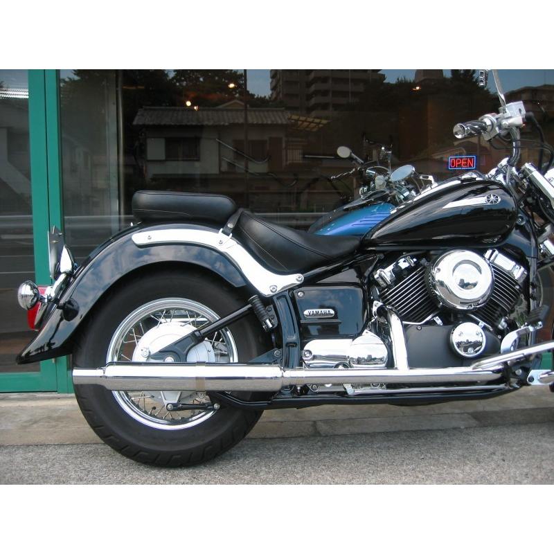 クラシック2in1マフラー Fl Kentec ケンテック ドラッグスター400 クラシック キャブ車 バイク用品 パーツのゼロカスタム 通販 Paypayモール