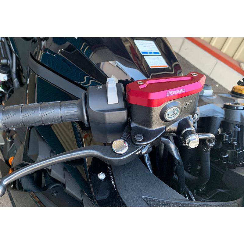 Zx 25r 年 アルミ製 マスターシリンダーガード 赤 Sniper スナイパー バイク用品 パーツのゼロカスタム 通販 Paypayモール