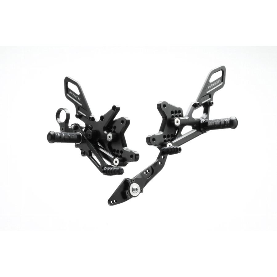 Bmw ブラックアルマイト Special ジュラルミン ステップキット Striker Special 9ポジション Striker ストライカー フレーム S1000rr ステップキット S16 Ss 2128b バイク用品 パーツのゼロカスタム ファッションなデザイン バイク