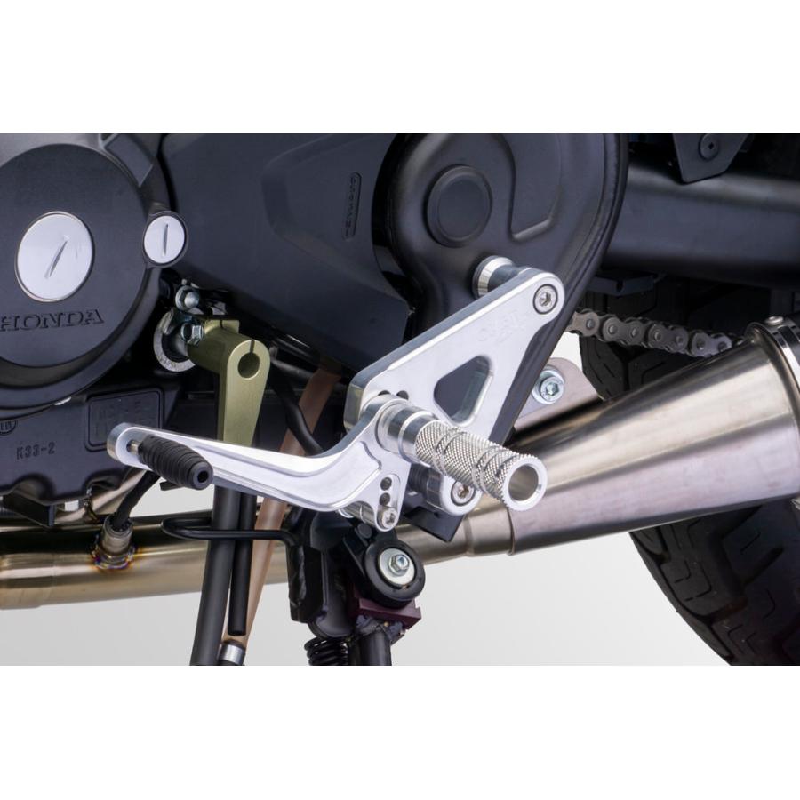 レブル250 Rebel250 バックステップ 4ポジション シルバー Over オーバーレーシング バイク用品 パーツのゼロカスタム 通販 Paypayモール