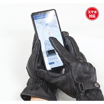 低価特価 RR8525 バイク用品・パーツのゼロカスタム - 通販 - PayPayモール コンフォートナックルレザーグローブDS ブラック Mサイズ ラフアンドロード(Rough&Road) 安いHOT
